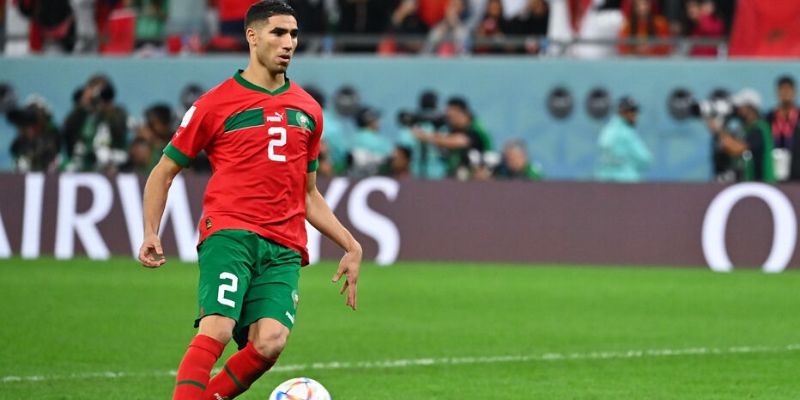 Hậu vệ Maroc tài ba - Achraf Hakimi